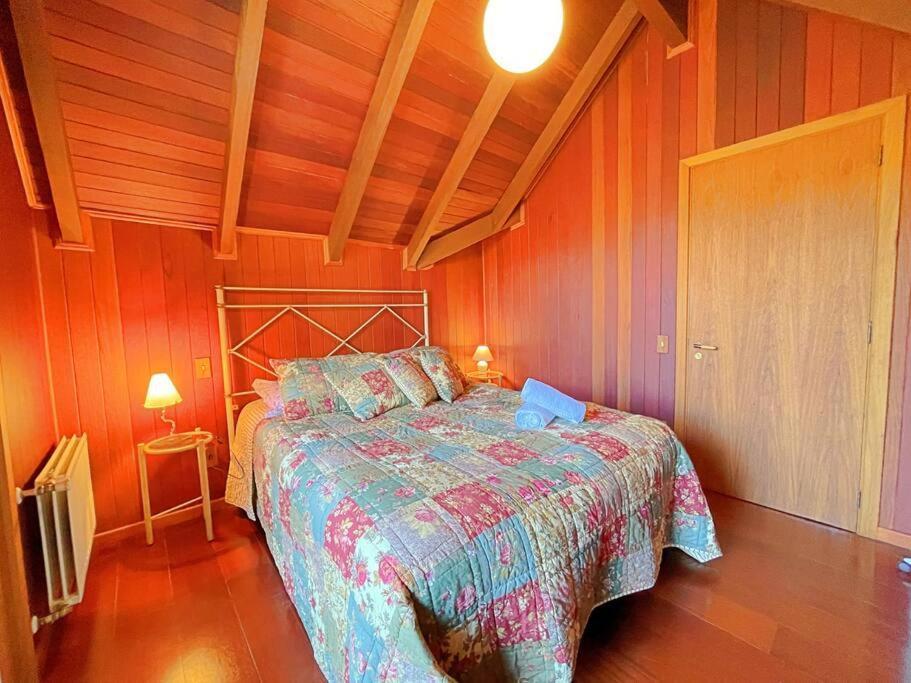 Aconchegante Apto 3 Dorm. Com Piscina Aquecida Gramado Eksteriør billede