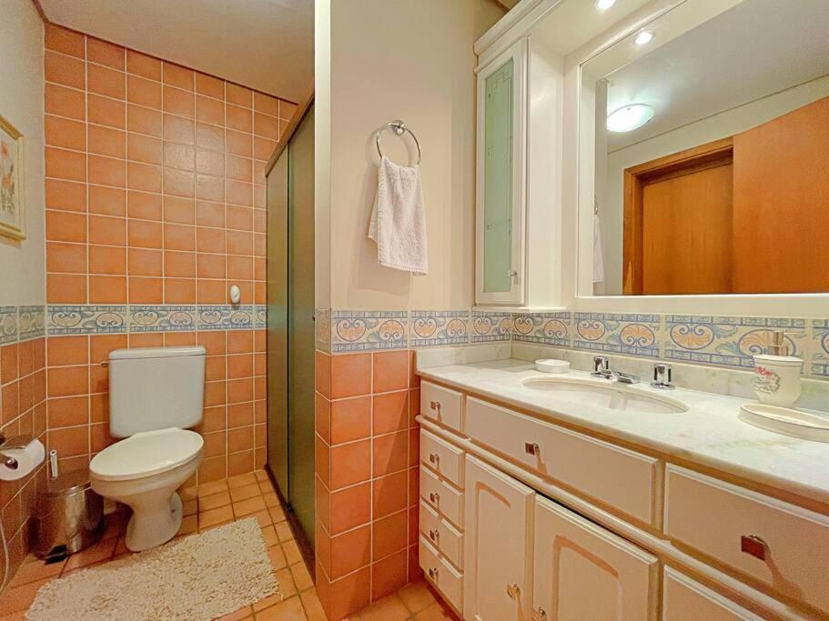 Aconchegante Apto 3 Dorm. Com Piscina Aquecida Gramado Eksteriør billede