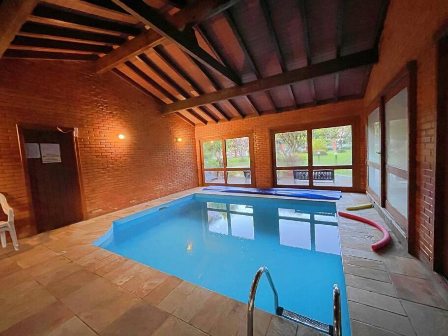 Aconchegante Apto 3 Dorm. Com Piscina Aquecida Gramado Eksteriør billede