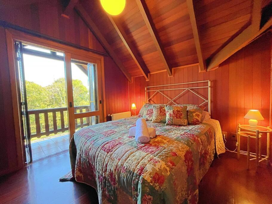 Aconchegante Apto 3 Dorm. Com Piscina Aquecida Gramado Eksteriør billede