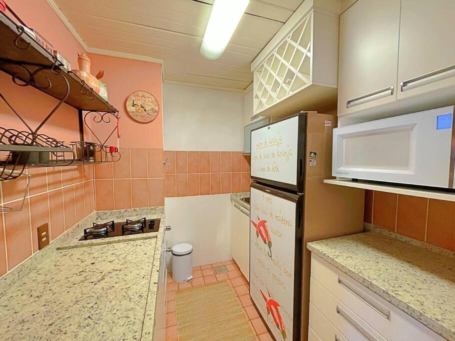 Aconchegante Apto 3 Dorm. Com Piscina Aquecida Gramado Eksteriør billede